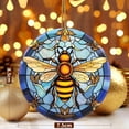 thumbnail image 2 of Bee Hanging Ornaments, Ceramic - Bee Christmas Tree Ornaments, Holiday Keepsake Gifts - Christmas Ornament - Holiday Tree Decoration - Ceramic Keepsake - Gift for Women Men Kids -..., 2 of 5