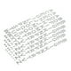 thumbnail image 2 of 5 hojas de letras de diamante acrílico pegatinas Hermosa calcomanía decorativa para bricolaje, 2 of 4