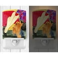 thumbnail image 2 of Carolines Treasures Lady with her Yorkie Ceramic Night Light 6x4x3 multicolor, 2 of 2