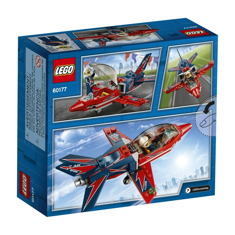 LEGO City Airshow Jet 60177 Building Set (87 Pieces) - Walmart.com