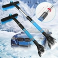 thumbnail image 2 of Extendable Car Snow Foam Brush and Ice Scraper with Ergonomic Foam Grip,Windshield Ice Scraper Snow Brush and Detachable Ice Scraper for Cars, Trucks, SUVs (Blue), 2 of 7