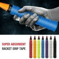 thumbnail image 2 of 3Pcs PU Tennis Grip Head Overgrips AntiSlip Tennis Rackets Grip AntiSkid Sweat Tape for Tennis, Squash, Badmintons, 2 of 9