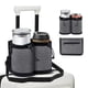thumbnail image 1 of Portavasos para maletas con manos libres, ajustable para diferentes tamaños de tazas de café, accesorios universales para equipaje, 1 of 5