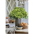 thumbnail image 6 of 3 Pcs Artificial Hydrangeas Silk Flowers 26 inch Long Stem Fake Flowers Floral Hydrangea Bouquet Green, 6 of 6