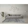 thumbnail image 3 of Ahgly Company Indoor Rectangle Abstract Gray Modern Area Rugs, 2' x 4', 3 of 4