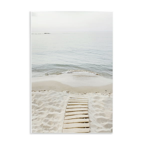 Stupell Industries Steps Toward Beach Shore Nautical & Beach Photography Unframed Art Print Wall Art, 10 x 15