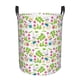 thumbnail image 1 of Balery Happy Easter Cesta de ropa redonda con asas, impermeable, independiente, para ropa, juguetes, dormitorio y familia-Small, 1 of 6
