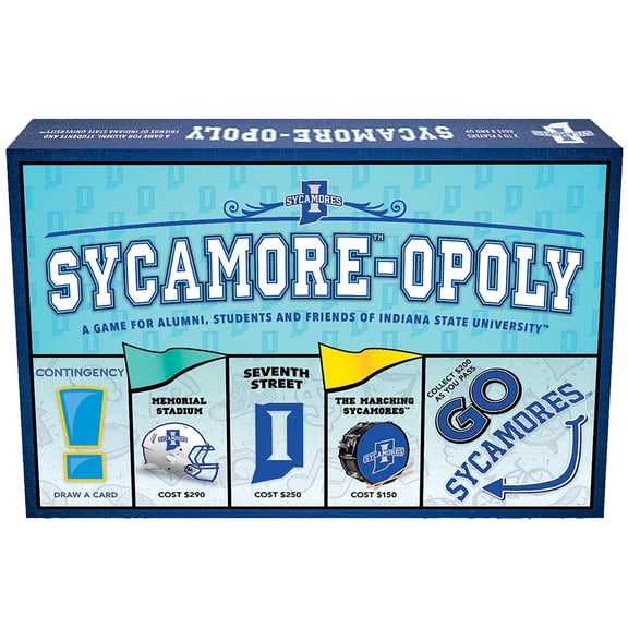 Late For The Sky: Sycramore-Opoly - University Opoly-Style Board Game, Campus Traditions, Family Strategy Play, 2-6 Player, Traditional or 1hr Version