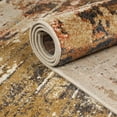 thumbnail image 6 of Superior Damara Splatter Abstract Indoor Area Rug, 8' x 10', Cream/ Rust, 6 of 7
