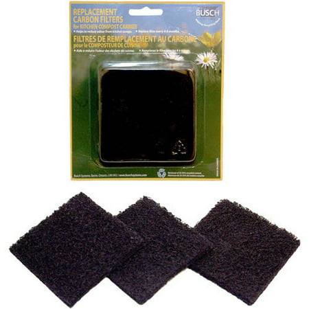 Eco Kitchen Compost Pail Replacement Filters,