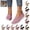 Pink, variant on Mfakffe Orthopedic Shoes for Women Summer Walking Slip on Non Slip Arch Support Sneakers Dressy Breathable Mesh Closed Toe Shoes (Gray)