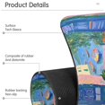 thumbnail image 4 of Yayeee Faucet Mat for Kitchen Sink 14.7" Diatomite Long Splash Guard Pad, Purple Window, 4 of 7