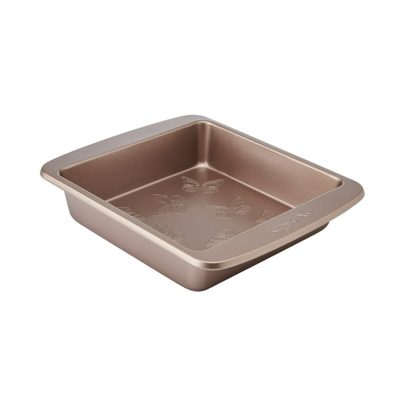 Dolly Parton Butterfly Stamp 9" Carbon Steel Square Non-Stick Cake Pan