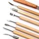 thumbnail image 4 of Kit de herramientas de cerámica para esculpir 22 piezas, juego de escultura de arcilla para principiantes, herramientas de escultura de modelado de arcilla de cerámica kenally HA2929-00B, 4 of 6
