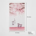 thumbnail image 4 of I-MART Noren Doorway Curtain 59"x33" – Happy Dogs Cherry Blossom Design, Japanese Door Curtain for Home, Kitchen, Bedroom, Office, Decorative Doorway Curtain for Doors and Rooms, 4 of 7