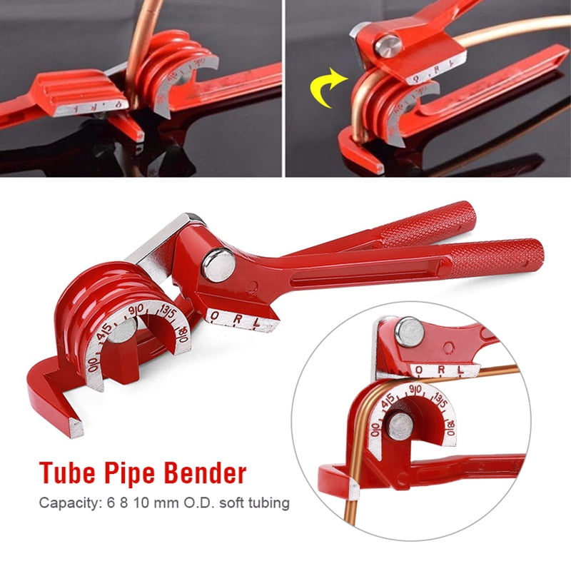 Portable Car SUV Brake Pipe Bender Fuel Line Tubing Bending Plier Tool