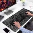 thumbnail image 2 of Long Mouse Pads for Desk,Spider Web Halloween Pattern Desk Mats on Top Of Desks, Desk Mouse Pad Extra Large with 3mm Non-Slip Base and Stitched Edge for Gaming,Office,Work,Home 31.5x15.7in, 2 of 5