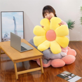 thumbnail image 4 of Flower Cushions,50cm Shaped Pillow,Flower Floor Cushion Seat Cushion,Soft Petal for Home Sofa Car Green, 4 of 4