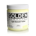 thumbnail image 1 of Golden� Heavy Body Acrylic, 8 Oz., Light Bismuth Yellow, 1 of 4