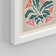 thumbnail image 5 of PixonSign Framed Canvas Print Wall Art Set - Mid-Century Tropical Abstract Flower Gallery Posters - Set of 6 Vintage Retro Antique Mixed Media Country Cultural Art Wall Décor - 12"x16"x6 White, 5 of 5