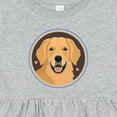thumbnail image 4 of Inktastic Golden Retriever Dog Girls Baby Dress, 4 of 5