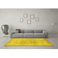 thumbnail image 3 of Ahgly Company Indoor Rectangle Persian Yellow Traditional Area Rugs, 2' x 5', 3 of 4