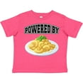 thumbnail image 3 of Inktastic Powered by Macaroni and Cheese Boys or Girls Toddler T-Shirt, 3 of 5