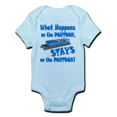 

CafePress - On The Pontoon Body Suit - Baby Light Bodysuit