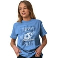 thumbnail image 4 of Delaware Cute State Flower Souvenir Women's Graphic T Shirt Tees Brisco Brands X, 4 of 6