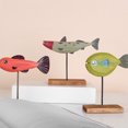 thumbnail image 4 of 2Pcs Cartoon Fish Adornment Children's Room Fish Decoration Desktop Fish Model, 4 of 7