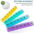 thumbnail image 2 of Xl Large Monthly Pill Organizer 4 Weeks, 28 Day Pill Box Organizer Weekly, Big, 2 of 4