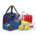 thumbnail image 6 of Saiise Scooby-Doo Print Lunch Box for Men Women Adults Lunch Bag for Office Work Picnic - Reusable Portable Lunchbox, 6 of 8
