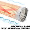 thumbnail image 5 of Portable Air Conditioner Window Vent Kit with 5.9” Exhaust Hose Adjustable Portable AC Window Kit for Ducting Universal Portable AC Seal Panel for Horizontal&Vertical Window, 5 of 7