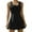Black, variant on Charmo Womens Scallped Trim Tennise Dress Workout Athletic Golf Dresses with Shorts and Pockets