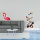 thumbnail image 2 of Escultura De Flamenco Payaso Para Jardín, Figura Decorativa, Estatua, Adorno Para Mesa De Primavera, Centro De Mesa, Decoración Artística De Hadas Para Patio Trasero, 2 of 8