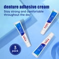 thumbnail image 2 of Zinc-Free Denture And Partial Adhesive Cream, Strong All-Day Hold, Multi-Pack, 2 of 9