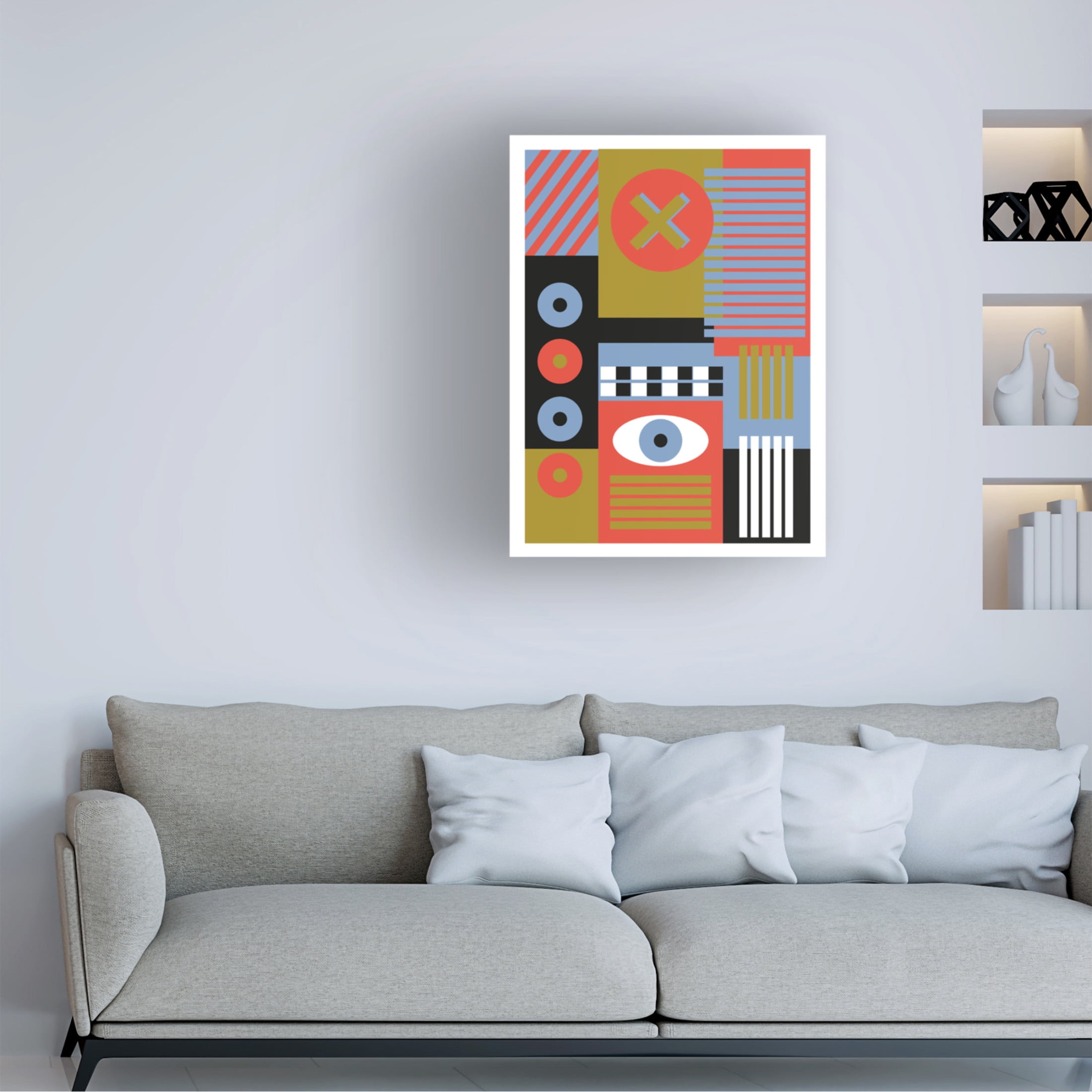 Trademark Fine Art SERGIO ORTIZ STRANGER Canvas Wall Art