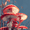 Amanita muscaria, variant on Abstract Cityscape Impasto Oil Painting Canvas Art, Wall Decor for Living Room, Bedroom, Office, Hotel, Restaurant, Bar, Apartment