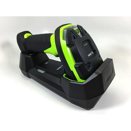 Zebra DS3678-SR Ultra-Rugged Cordless 2D/1D Barcode Scanner/Linear Imager Kit, Bluetooth, FIPS, Vibration Motor, Includes Cradle, Power Supply and Heavy-Duty Shielded 7 ft USB Cable CBA-U42-S07PAR