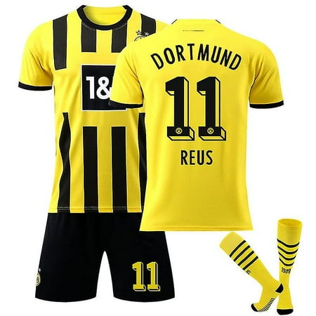 New 2022-2023 Borussia Dortmund Football Kits Kid Men Soccer Jersey ...