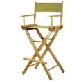 thumbnail image 1 of Casual Home 30" Director's Chair Natural Frame-with Olive Canvas, Bar Height, 1 of 5