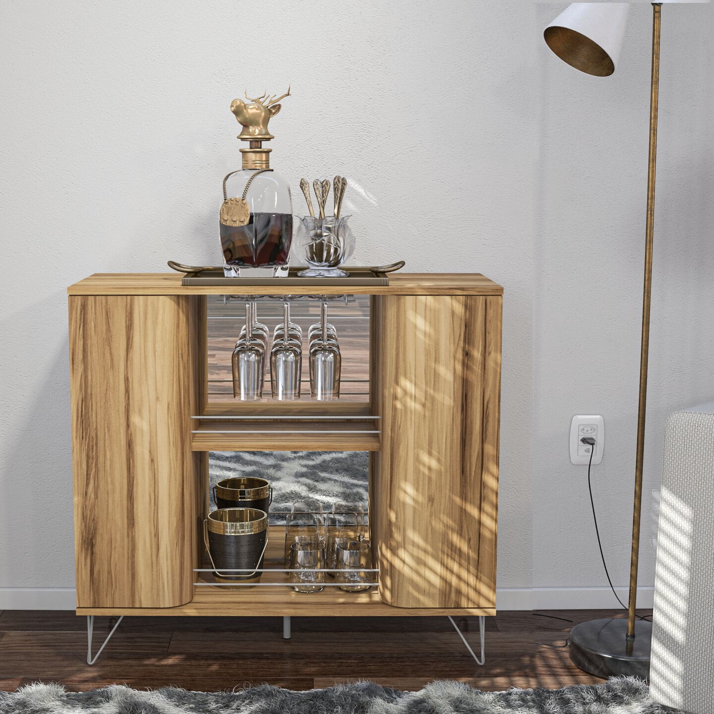 Mandalay bar cabinet deals