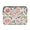 Christmas candy canes Holly Leaves, variant on JIALIOU Laptop Sleeve Case with Zipper 13-13.3/15-16 Inch Compatible with MacBook HP Lenovo Dell ASUS Acer, Teal Orange Marble