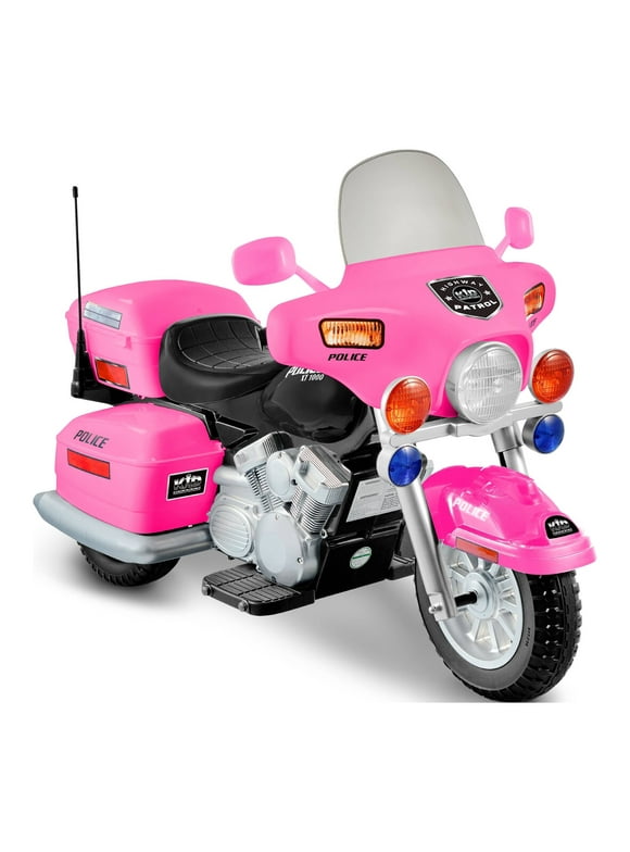 Kid Motorz Motorcycle 12-Volt Battery-Powered Ride-on, Pink