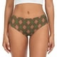 thumbnail image 1 of Fotbe Green and Squares Calzones Estampados para Mujer – Ropa Interior de Algodón, Cómoda, Suave y Elástica-X-Small, 1 of 6