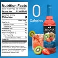 thumbnail image 3 of Syruvia Sugar Free Kiwi Strawberry Flavored Syrup for Drinks, Cocktails, Lemonades, Iced Teas and Desserts – 25.4 fl oz, 3 of 7