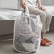 thumbnail image 2 of Bolsa de lavandería con múltiples agujeros, plegable, hueca, lavable, para guardar ropa sucia, artículos diversos, organizador de juguetes para niños, organizador de ropa, artículos para el hogar, 2 of 8