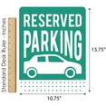 thumbnail image 5 of Big Dot of Happiness Reserved Parking - Outdoor Lawn Sign - Yard Sign - 1 Piece, 5 of 7