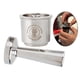 thumbnail image 5 of Cápsu de café recargable reutilizable de acero inoxidable taza de filtro de café embudo de dosificación de café en polvo martillo, de y sabotaje B Soledad vaina de cafe, 5 of 10