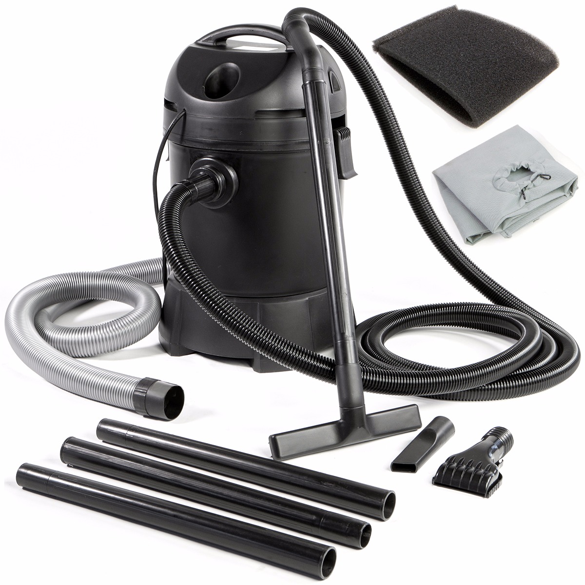 Garden Pond Swimming Pool Vacuum Wet Dry Vac Tank Sludge, Debris